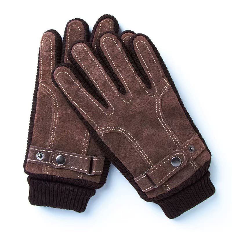 Pigskin leather gloves