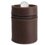 leather coin box