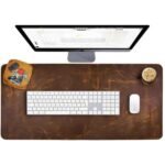 leather desk mat