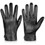 leather gloves