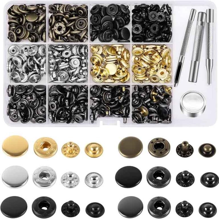 Leather Snap Fasteners Kit