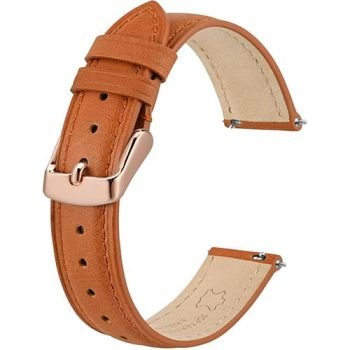 16mm leather watch band