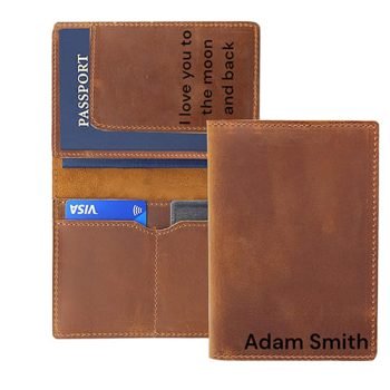 Engraved Passport holder