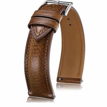 Italian leather Watch Band