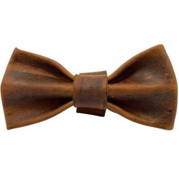 Leather Bow Tie for Dogs