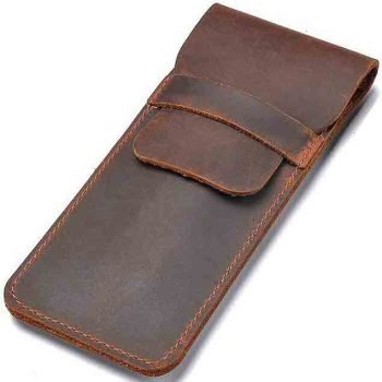 Leather Pen Protective Sleeve