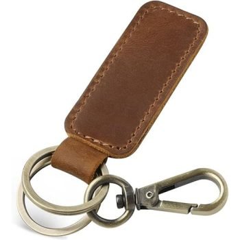 Man Leather Keychain (2)