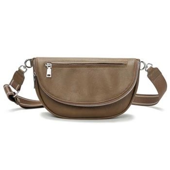 PU Leather Crescent Moon Bag