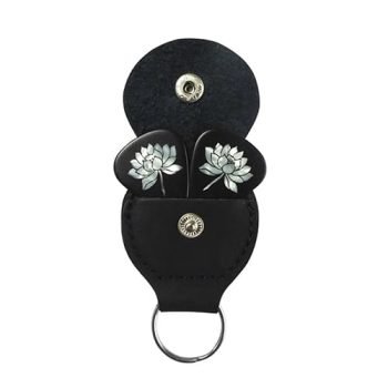 Portable Guitar Pick Keychain