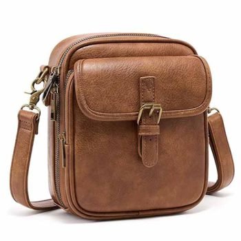 Small Messenger Bag Vegan Leather