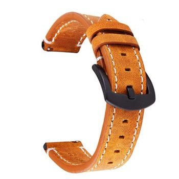 Thick leather strap