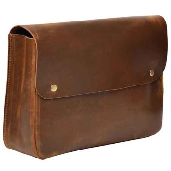Top Grain Leather Laptop Sleeve