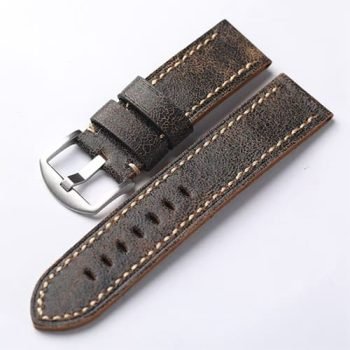Top grain leather water strap