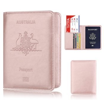 australian leather passport holder