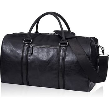 faux leather gym bag 2