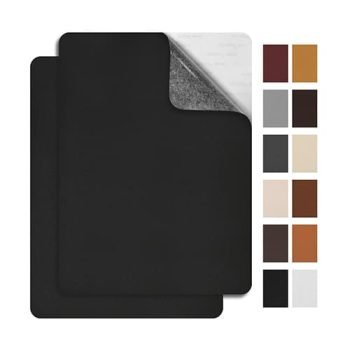 faux leather patche