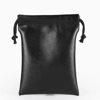 faux leather pouch