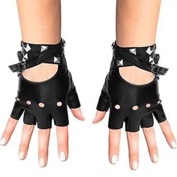 fingerless leather gloves 3