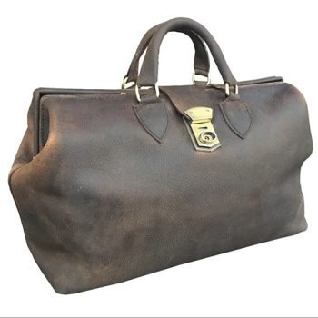 full grain leather doctor bag