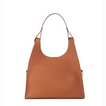 full grain leather hobo bag