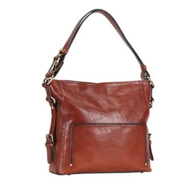 full grain leather hobo bags