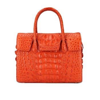 genuine crocodile leather bag