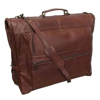 genuine leather garment bags