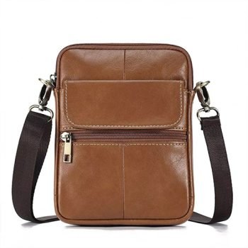 genuine leather sling bag