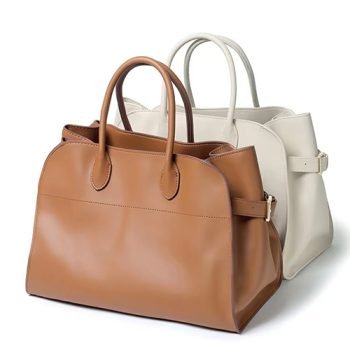 genuine leather tote bag