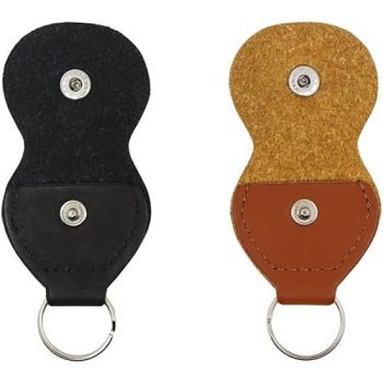 guitar pick keyring holder