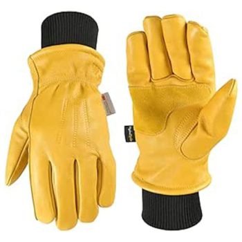 insulated leather gloves