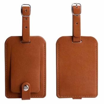 leather Luggage Tag