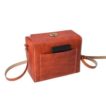 leather camera bag