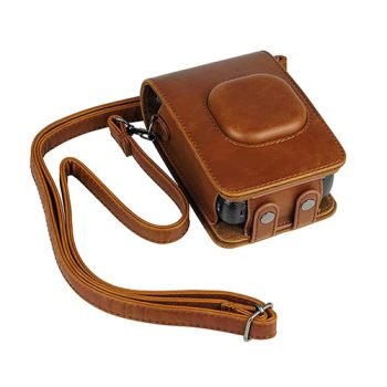 leather camera case