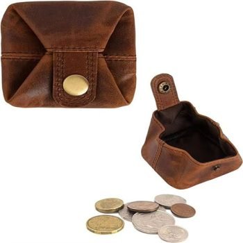 leather coin pouch