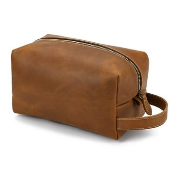 leather cosmetic bags