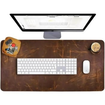 leather desk pad