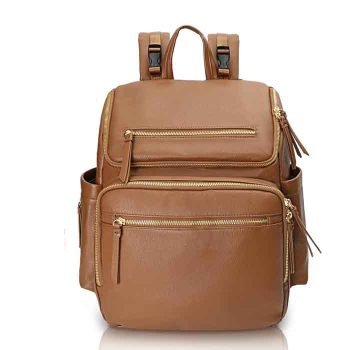 leather diaper bag
