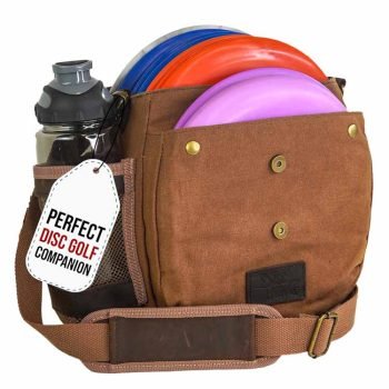 leather disc golf bag