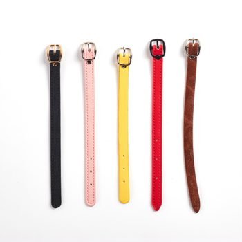 leather golf bag strap