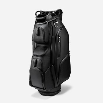leather golf cart bag
