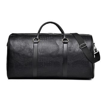 leather gym bag