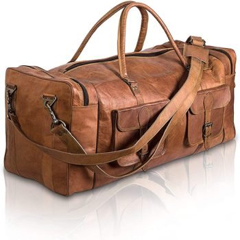 leather holdalls