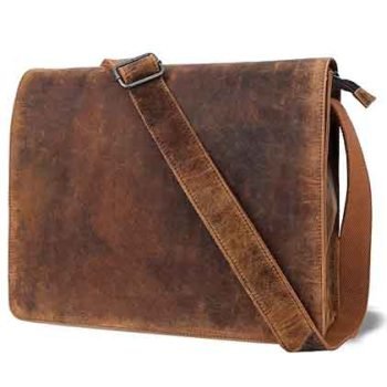leather messenger bag