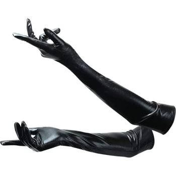 leather opera gloves
