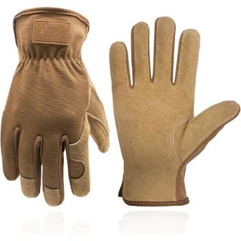 leather palm gloves