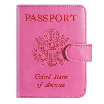 leather passport holder