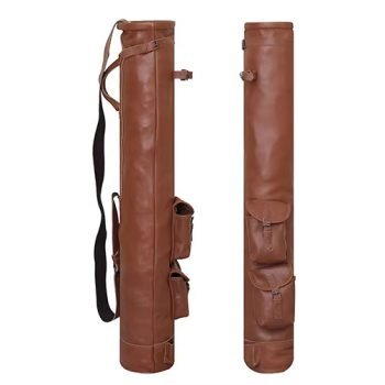 leather pencil golf bag