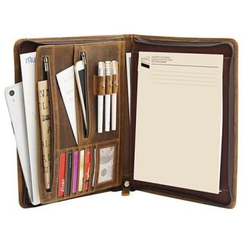 leather portfolio case