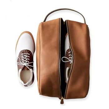 leather shoe bags